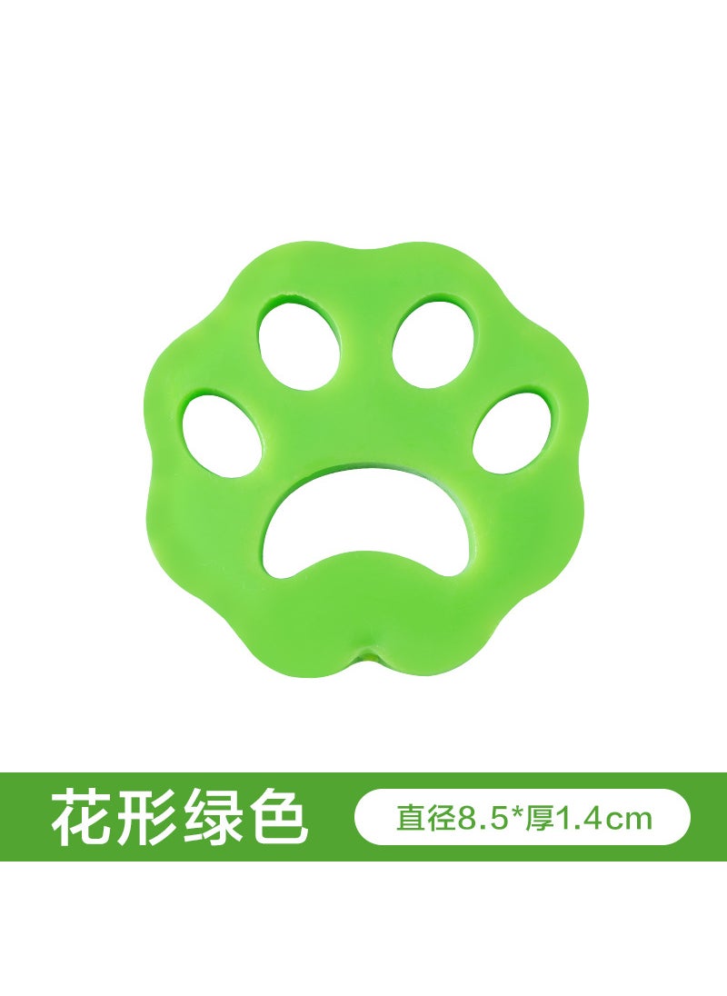 Generic - Home Cleaning Easy-Wash Lint Remover Silicone BrushFlower type Green Flower type Green - Image 1