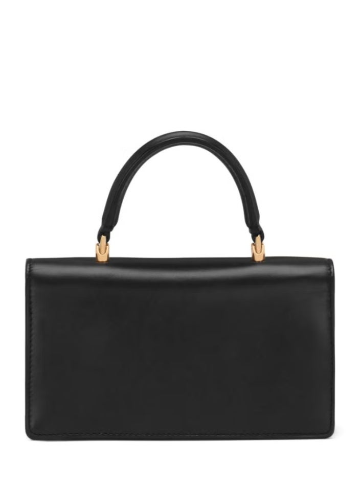 D&G Dolce & Gabbana Mini Top Handle Bag Black, Women's Cross Body Bag, Women's Tote Bag, Women's Hand Bag, Women's Shoulder Bag, Women's Travel Bag, Women's Hobo Bag - Image 3