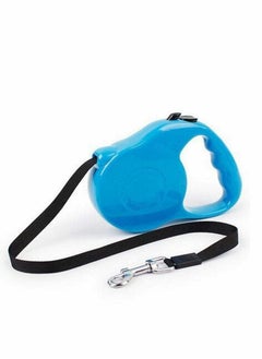 SYOSI Pet Lead Leash Extendable Dog Leads Retractable 16ft/5m with Easy Instant Retraction for Dogs Cats and other Pet under 80lbs/35kg(Blue)  - Image 1