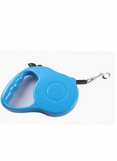 SYOSI Pet Lead Leash Extendable Dog Leads Retractable 16ft/5m with Easy Instant Retraction for Dogs Cats and other Pet under 80lbs/35kg(Blue)  - Image 3