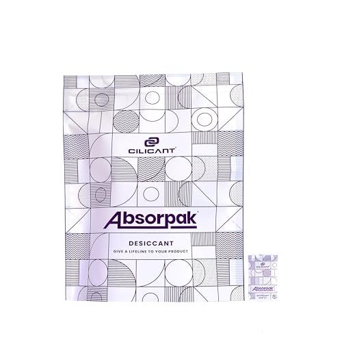 CILICAnT Absorpak Desiccant Packs for Storage Silica Gel Packets Moisture Control 200 pcs Medium5g each Silica Packets for Shoes Clothes Electronics Moisture Absorbers for Food Pantries Households - Image 3
