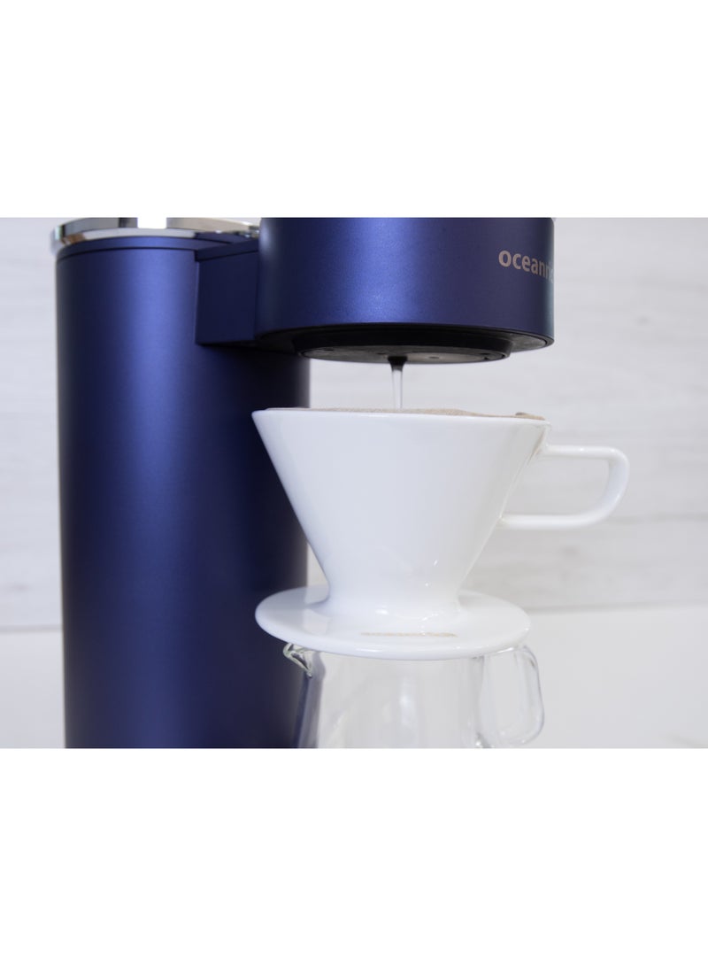 Oceanrich CM1 Rotated Pour Over Coffee Maker Dual Rotating Adjustable Temperature Blooming V-60 Coffee Maker - Image 5