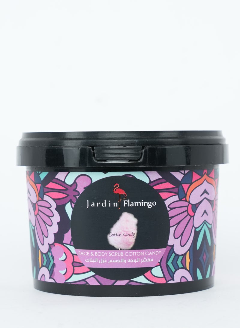 Jardin Flamingo Face & Body Scrub 400g - Cotton Candy - Image 1