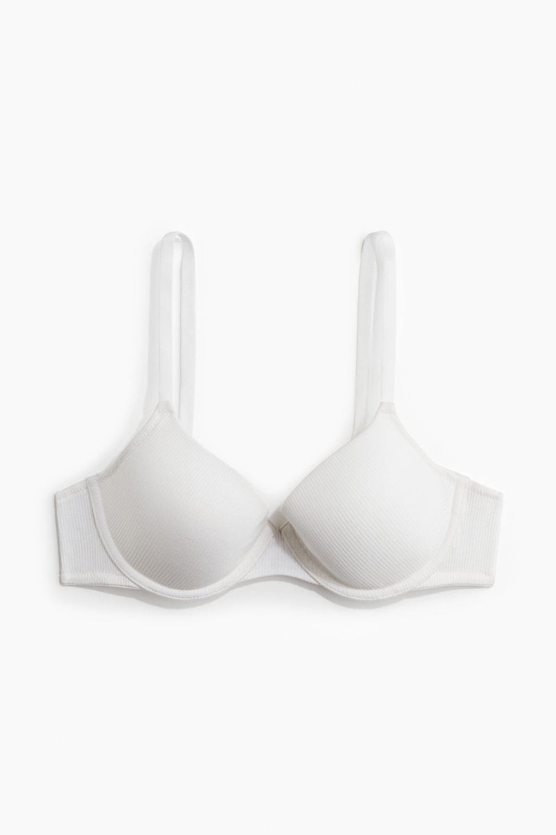H&M Padded Underwired Jersey Bra  - Image 1