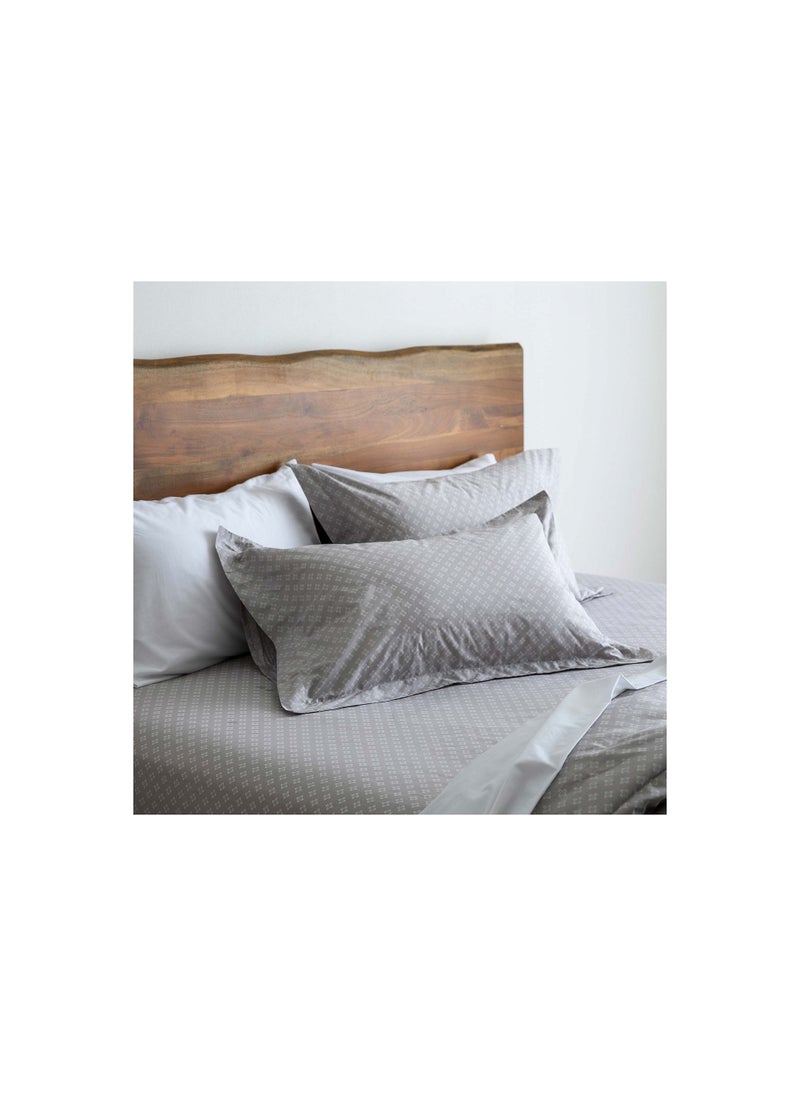 Pan Home - Minerva Fitted Sheet 200x200+33cm-natural - Image 1