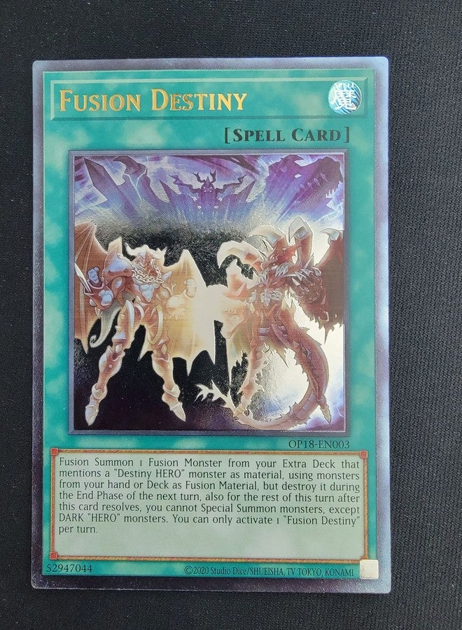 Yu-Gi-Oh! Fusion Destiny - OP18-EN003 - OTS Tournament Pack 18 - Ultimate Rare