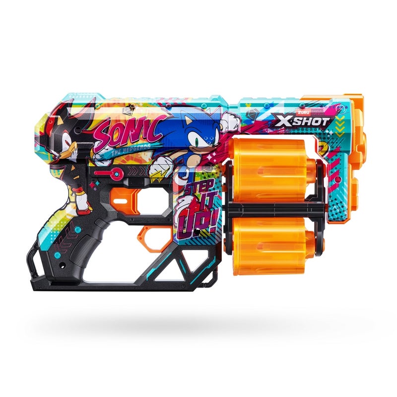 زورو بندقية سكينز دريد سونيك هايبر سبايك مع 12 طلقة فوم - 36583D - Image 2