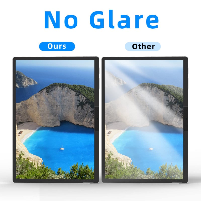 SSSÂ·GRGB [2 Pack Paperfeel Screen Protectors for 12.3" Microsoft Surface Pro 7/6/5/4, Write Draw and Sketch with Surface Pen Like on Paper Anti-Fingerprint and Anti Glare with Easy Installation Kit - Image 5