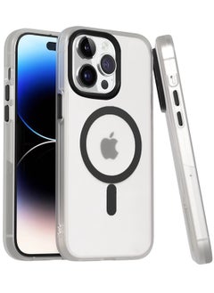 Magnetic Case For iPhone 11 Pro max Case Compatible with MagSafe Military Grade Protection Shockproof Translucent Matte Case Anti Scratch Shockproof Phone Case (clear) - pzsku/ZEC064B4BC2D240BDEDCCZ/45/_/1725471079/4357c630-3e0e-417a-bf9c-1ecd90bd82e7