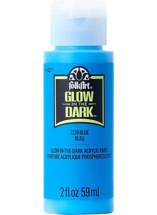 FolkArt FOLKART Glow 2OZ Blue  - Image 1