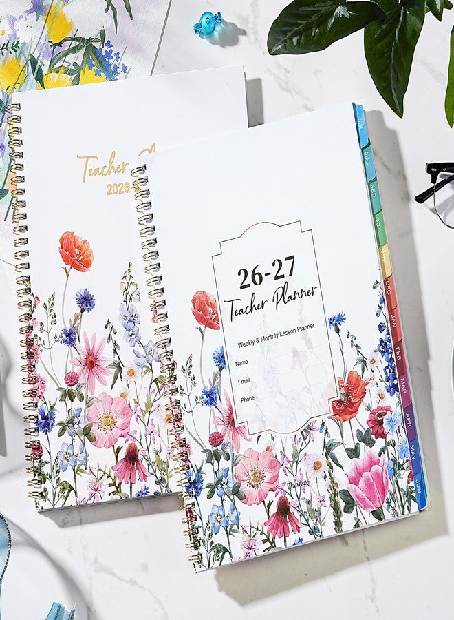 Planrage Teacher Planner - 8.3" x 11", Planner Weekly & Monthly Lesson Plan Book for Teachers - Image 2