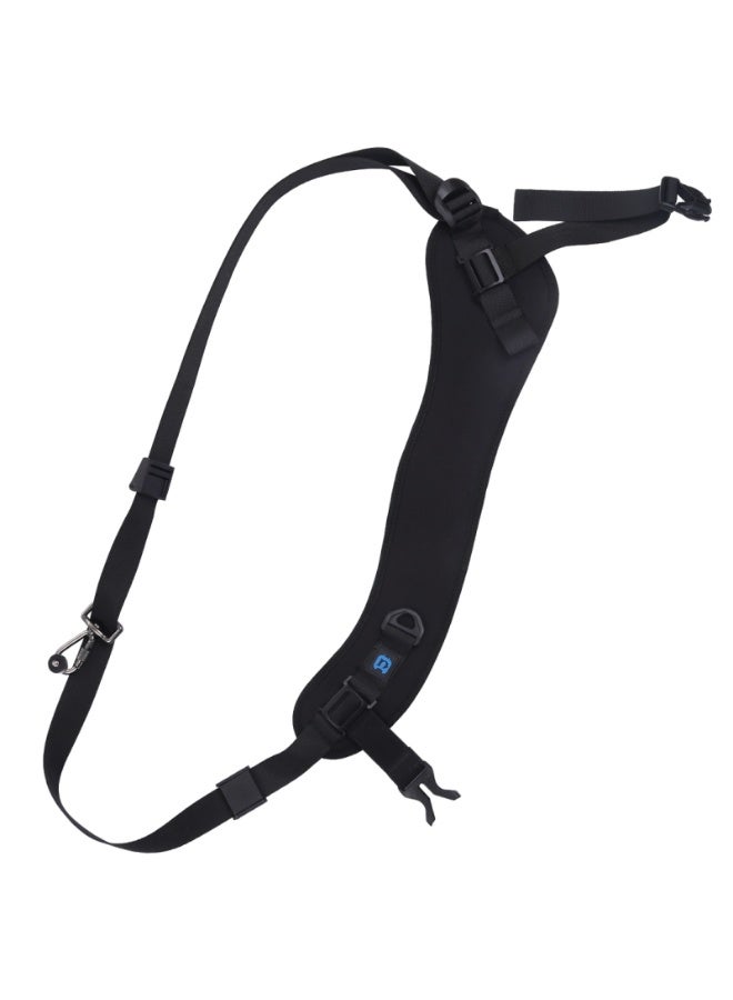 PULUZ Quick Release Anti-Slip Soft Pad Nylon Breathable Curved Camera Strap with Metal Hook for SLR / DSLR Cameras - Image 2