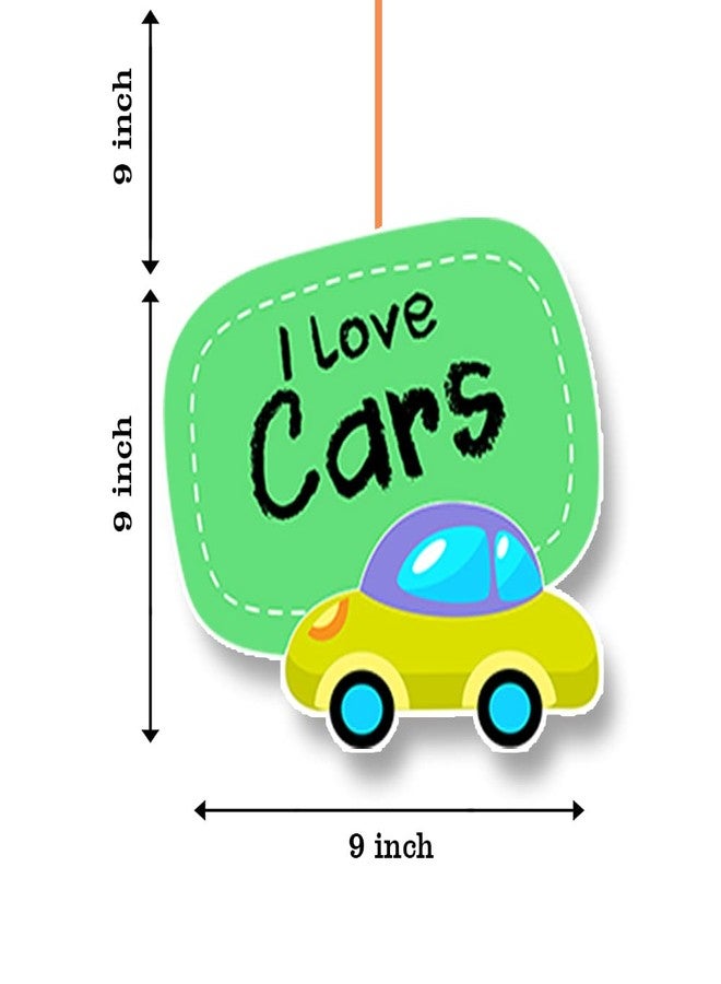 Suruchi Strokes Vehicle Birthday Decoration | Transport Theme Hanging Banner for Kids Car Theme Birthday Party | Pack of 8 - Image 2