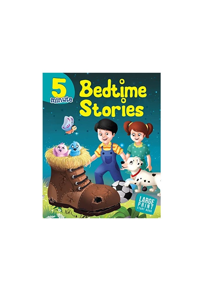 5 Minute Bedtime Stories Large Print - Image 1