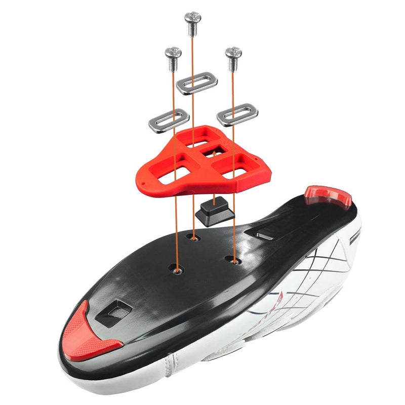 بي في مجموعة دواسات دراجات Bv متوافقة مع دراجة Peloton Look Delta (زاوية 9 درجات) - للدراجات الهوائية الداخلية ودراجات الطرق - Image 2