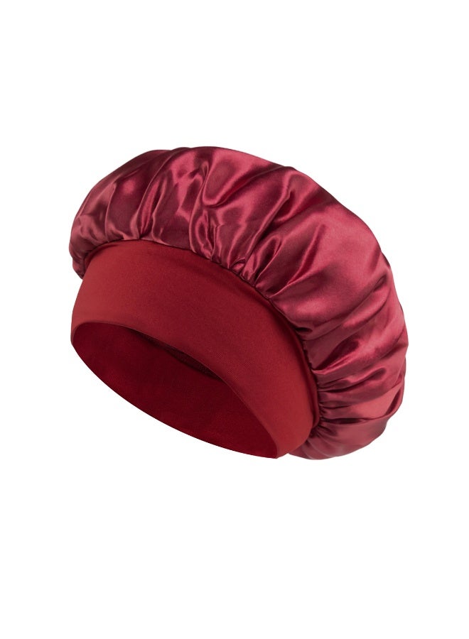 Satin Hair Bonnet, for Sleeping - Satin Cap - Image 1
