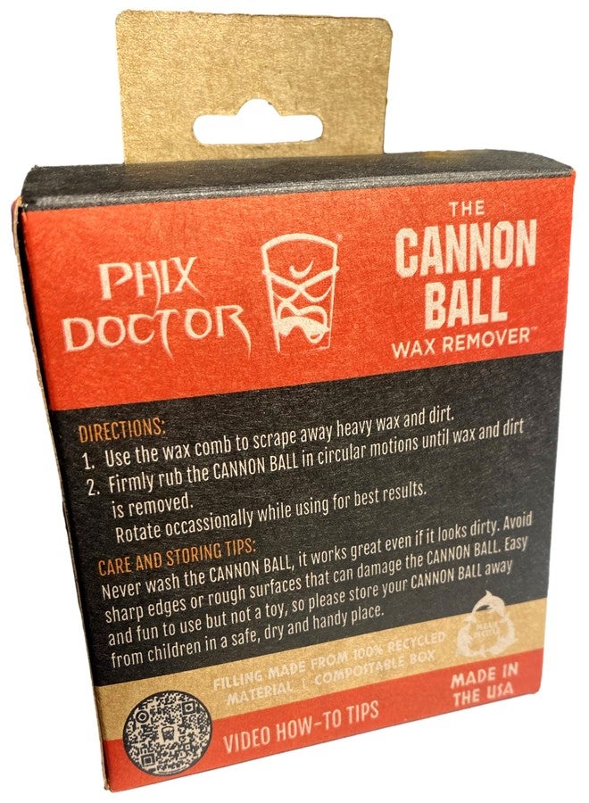 Phix Doctor The Cannon Ball Wax Remover w/Wax Comb - Image 3