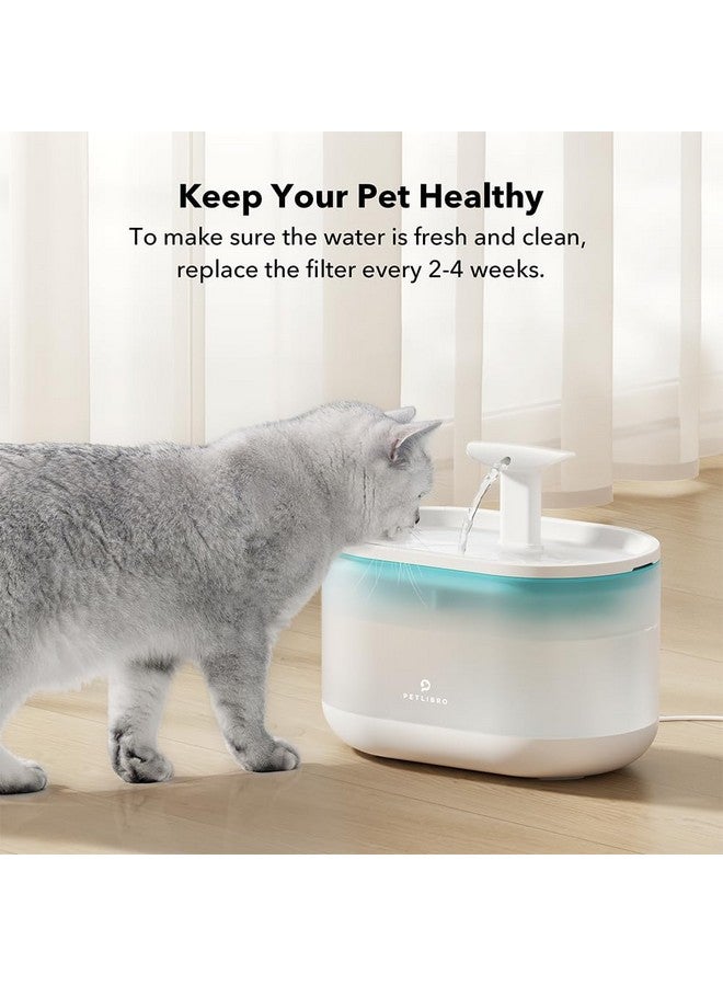 PETLIBRO PETLIBRO 8 Packs Replacement Filters for Capsule Cat Water Fountain PLWF002, 4 Months Set of Replacement Filters for Ultra Quiet Pet Water Fountain  - Image 5