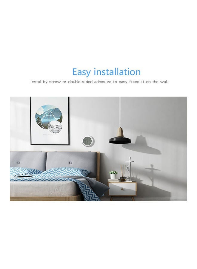 Smart Zigbee Temperature Humidity Sensor White - Image 2