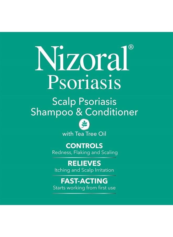 Nizoral - Scalp Psoriasis Shampoo & Conditioner, 11 Ounce - Image 1