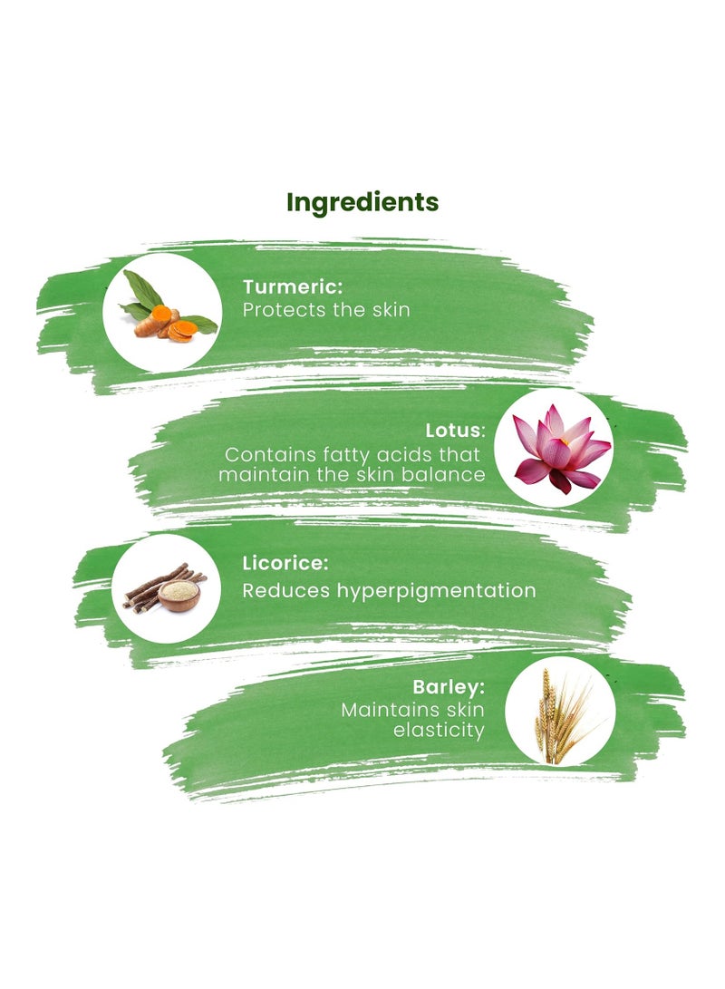 Dhathri Fairness Ayurvedic Face Pack for Glowing Skin Brightening Face Pack  50g - Image 4