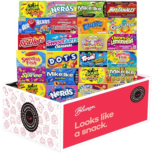 Blunon Movie Theater Candy  Assorted Candy Variety Pack  24 Large Theater Size Boxes  Bulk Care Package Gift Box Pack of 24 - Image 5