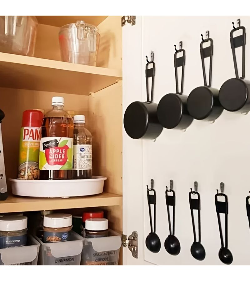 24 Pcs Silvery White Heavy Duty Metal J Hooks Wall Mounted Storage Hooks With Screws - Image 2