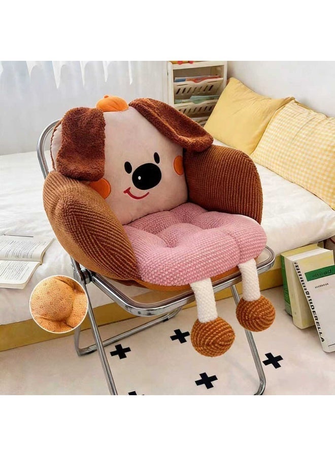 Cartoon animal backrest cushion, thick and soft backrest and seat cushion, furniture decoration sofa with anti-slip design, cute cushion. - Image 5