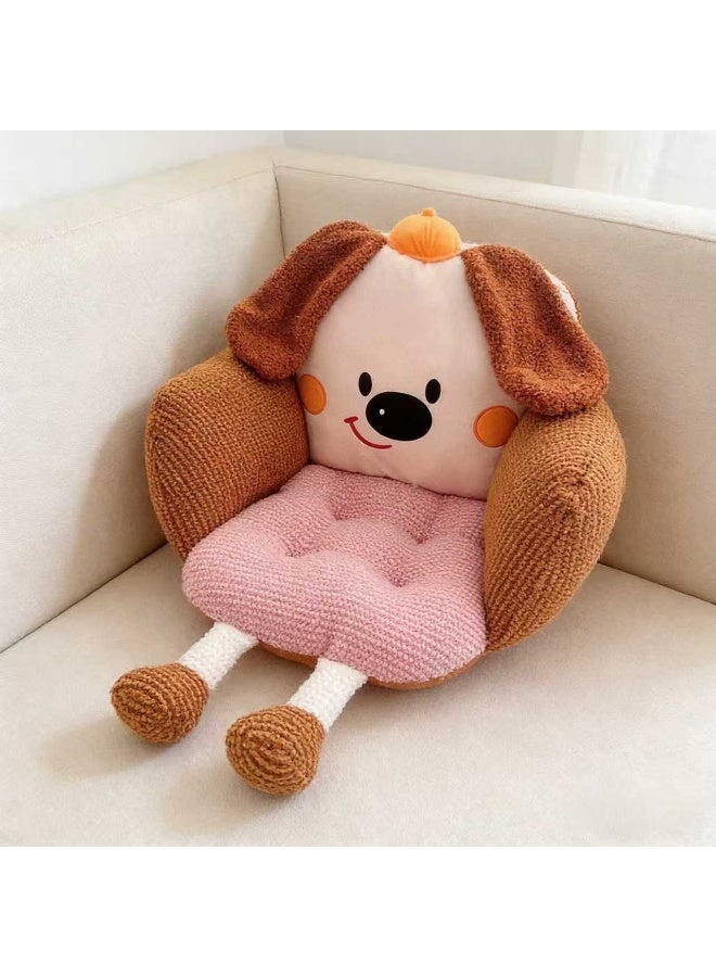 Cartoon animal backrest cushion, thick and soft backrest and seat cushion, furniture decoration sofa with anti-slip design, cute cushion. - Image 4