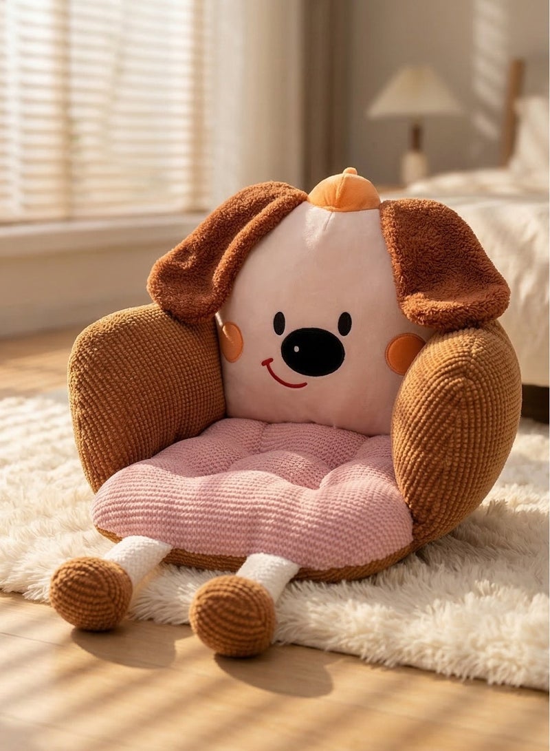 Cartoon animal backrest cushion, thick and soft backrest and seat cushion, furniture decoration sofa with anti-slip design, cute cushion. - Image 3