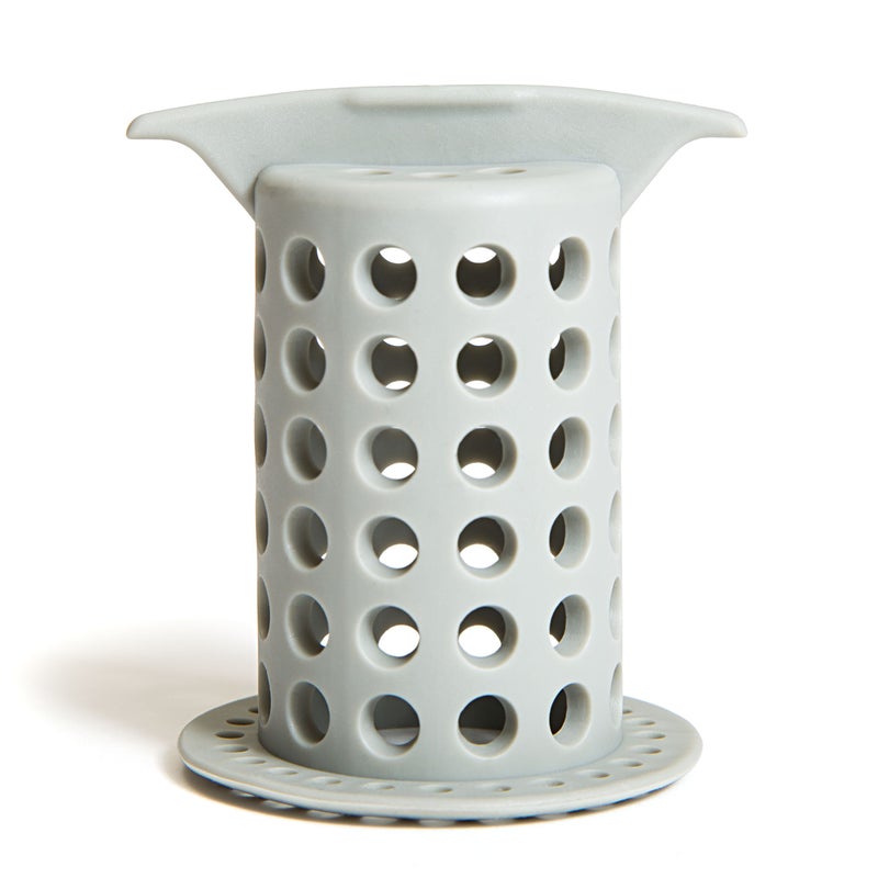 Shower Shroom ShowerShroom the Revolutionary 2" Stand-Up Shower Stall Drain Protector Hair Catcher/Strainer, Gray , 1 Count ( Pack of 1) - Image 2