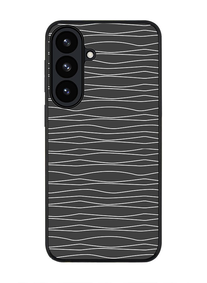 Stylizedd For Samsung Galaxy S26 Case,Slim fit Camera Protection, Shockproof Thin Phone cover  - Squiggly Lines - Image 1