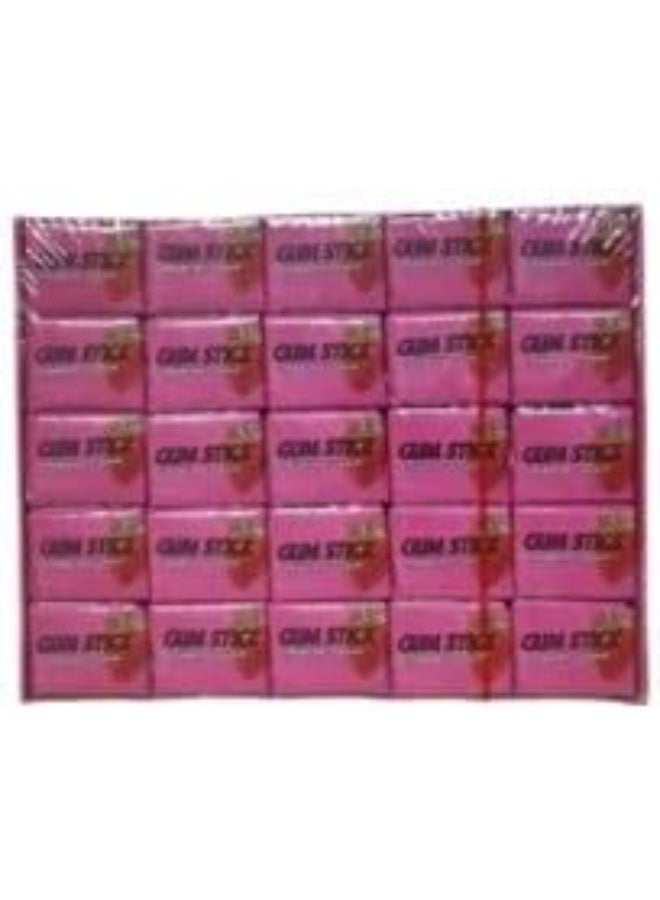 Batook Watermelon Flavoured Chewing Gum Sticks – Pack of 12 | Juicy & Refreshing Long-Lasting Chew | Sweet Fruit Candy for Kids & Adults, Travel-Friendly Snack - Image 3