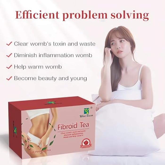 Wins Town Fibroid Tea, Supports Fibroid Shrink and Healthy Womb, Anti Aging, Warm Uterus Detox Tea, 20 Teabags - Image 3