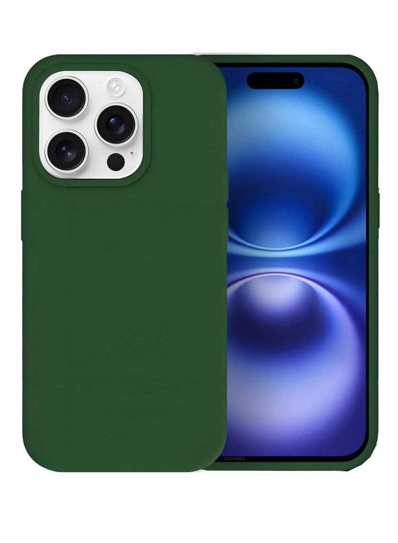 ELTRAZONE Liquid Silicone Case for iPhone 16 Pro Max - Ultra Slim Design with Soft Anti-Scratch Microfiber Lining & Drop Protection