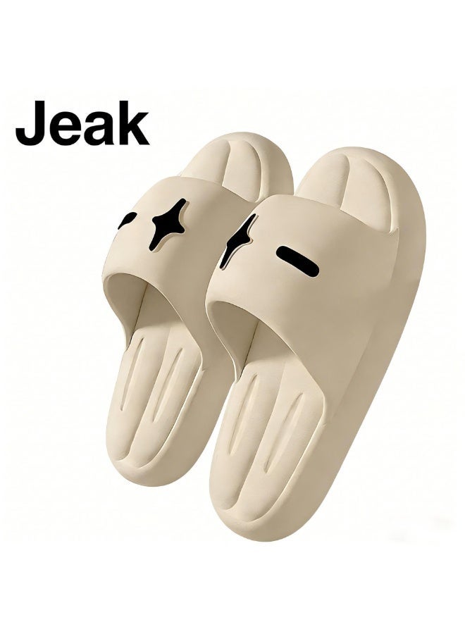 New men's slippers, outdoor casual sports, anti-slip and wear-resistant beach couple cool slippers