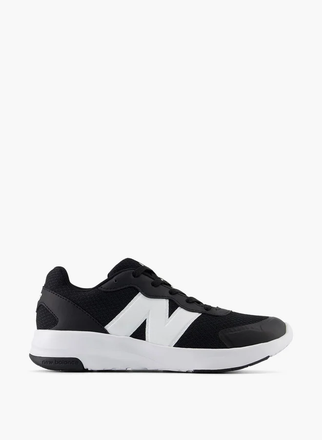 New Balance Boys' Logo Print Lace-Up Sports Shoes