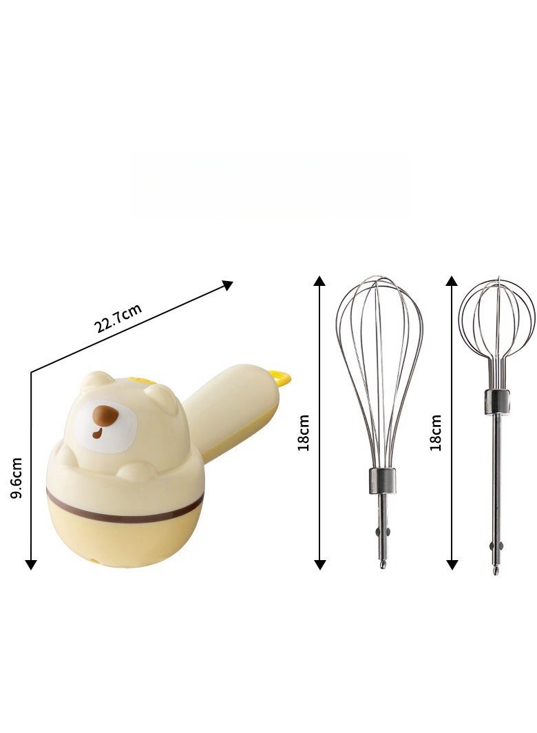 Electric Egg Beater For Household Use, Automatic Cream Beater, Cake Baking And Egg Beater, Mini Handheld Mixer  - Image 1
