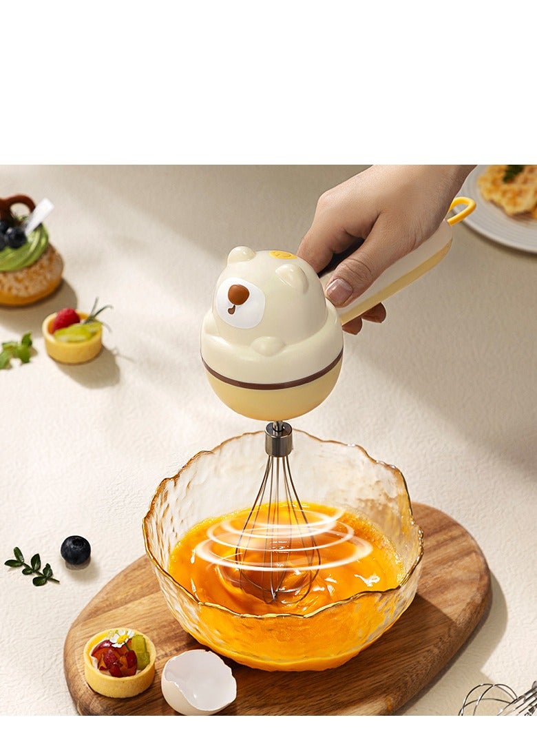 Electric Egg Beater For Household Use, Automatic Cream Beater, Cake Baking And Egg Beater, Mini Handheld Mixer  - Image 4