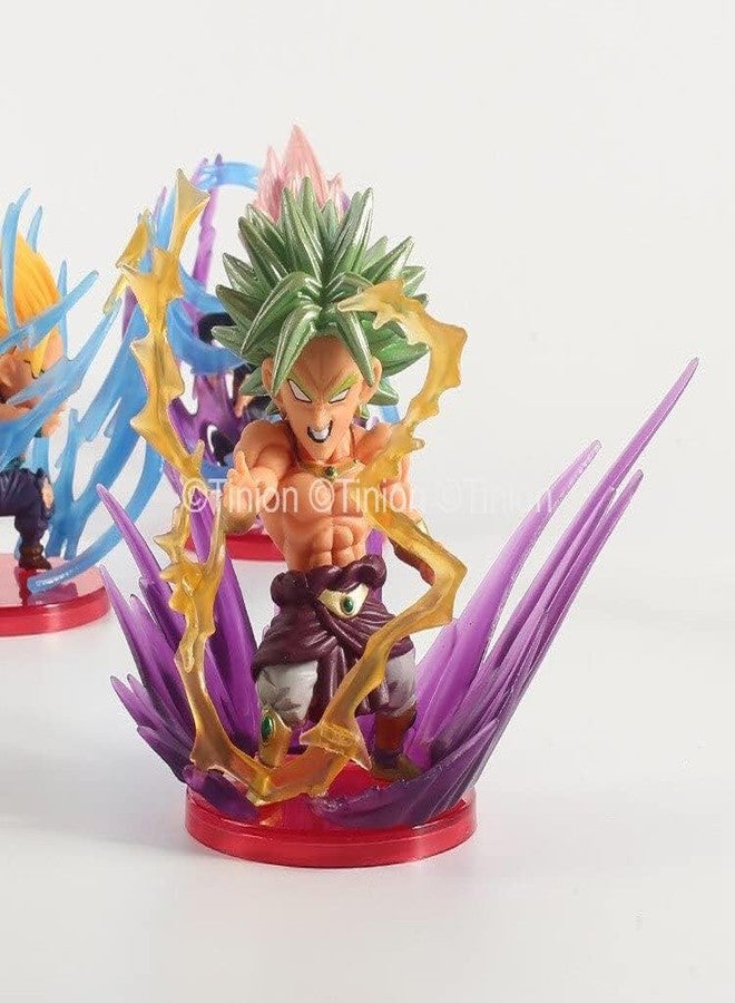 Abelestore Action Figure- Miniature Toy Figure (Doll) Special Edition for Car Dashboard, Decoration, Cake, Office Desk & Study Table (Pack of 1) (Goku Set-2) - Image 3