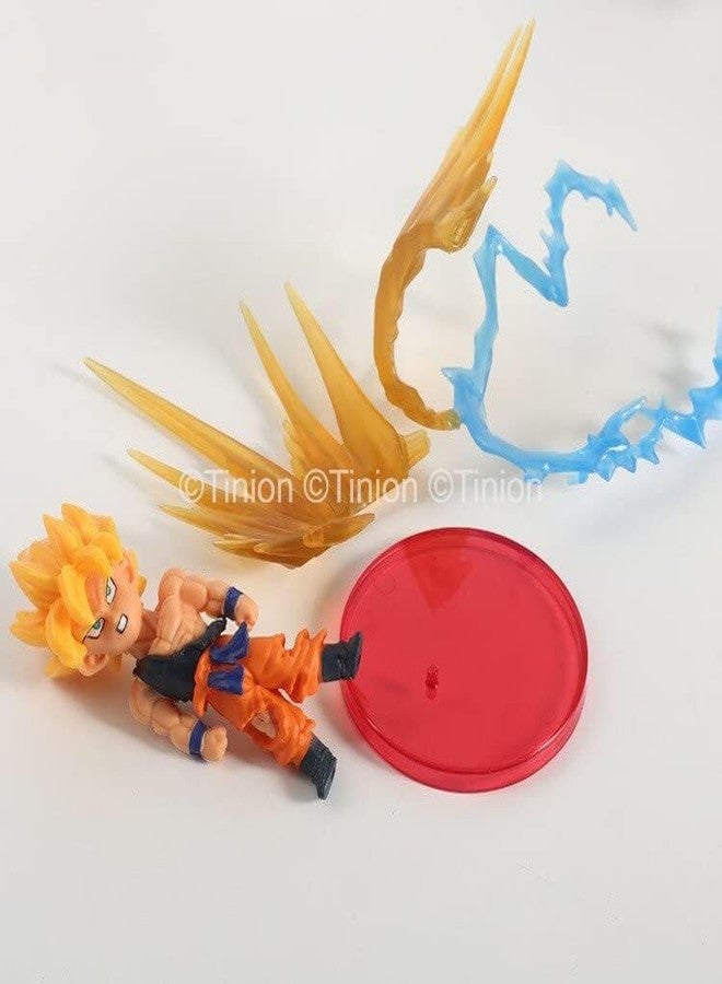 Abelestore Action Figure- Miniature Toy Figure (Doll) Special Edition for Car Dashboard, Decoration, Cake, Office Desk & Study Table (Pack of 1) (Goku Set-2) - Image 5