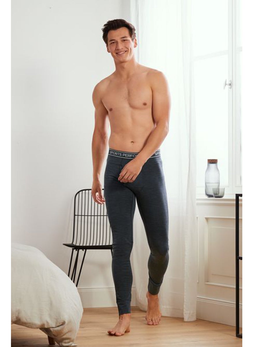 Tchibo Men 1 Piece Heather Underpants, Dark Grey  - Image 1