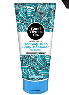Good Virtues Co Helpful and Delightful Clarifying Hair and Scalp Conditioner for Oily Hair Moisturizing and Oil Balancing Free from Parabens Synthetic Colourants