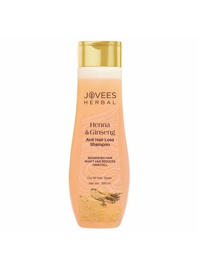 Jovees Henna & Ginseng Anti Hair Loss Shampoo 300 Ml - Image 2