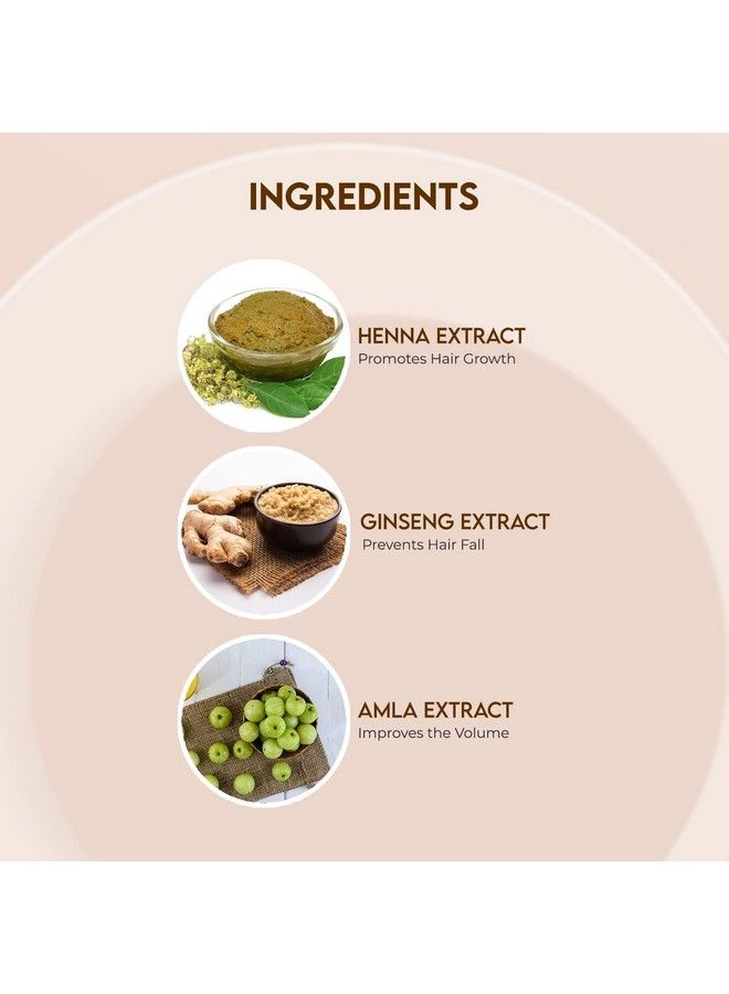 Jovees Henna & Ginseng Anti Hair Loss Shampoo 300 Ml - Image 5
