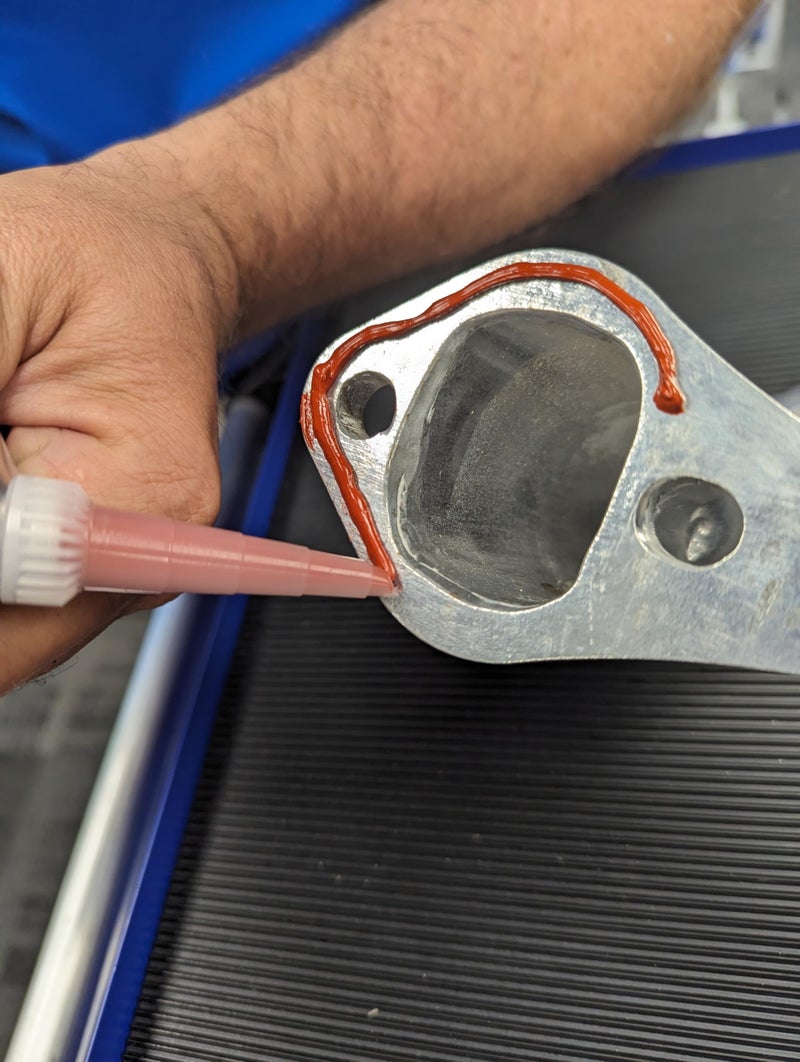 Permatex 34423 Right Stuff 1 Minute Red High Temperature Gasket Maker, 3 oz - Image 5