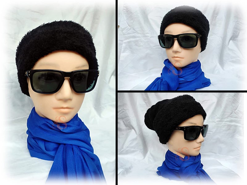 SOHAM SHREE ® : MALE Head Mannequin - Men Head Dummy - Display Stand Hair Wig - Cap - Face for Sunglasses - Eye Glasses Holder - Hat Display Model Stand - 11 Inch Size (Skin Color) - Image 5
