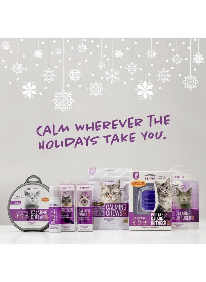 Sentry Behavior Portable Calming Diffuser for Cats, Reduces Stress and Bad Behavior with Calming Pheromones, Easy-to-use Portable Design, 30 Day Release - Image 2