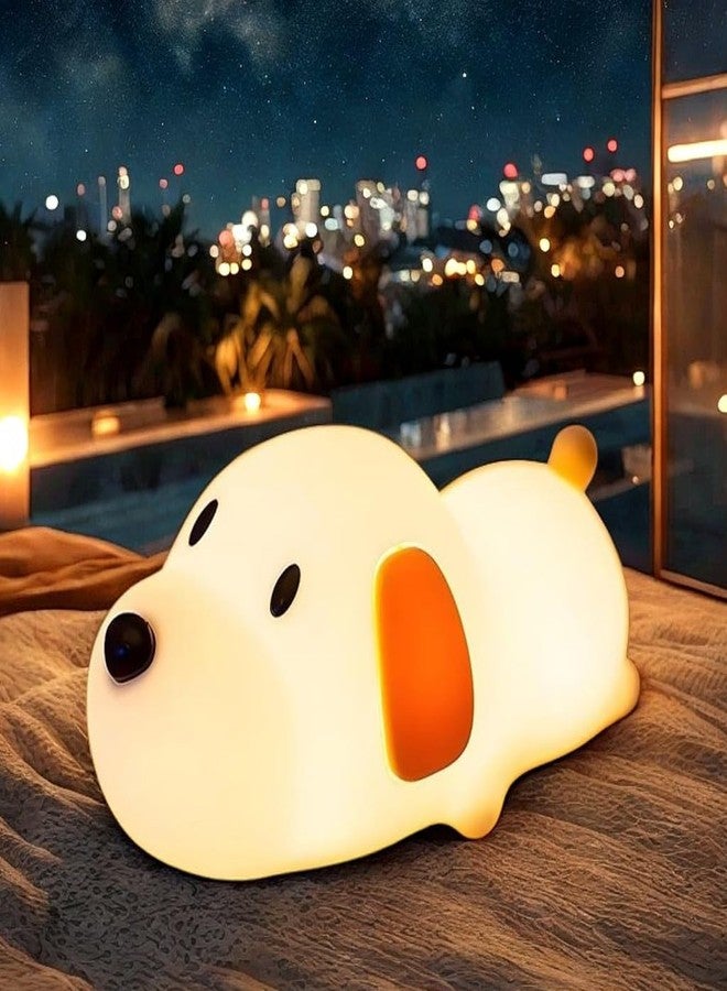 Btag Sleeping Puppy Night Lamp for Baby and Toddler | Dog Lamp | Eye-Care Lamp | (Sleeping Puppy) - Image 1