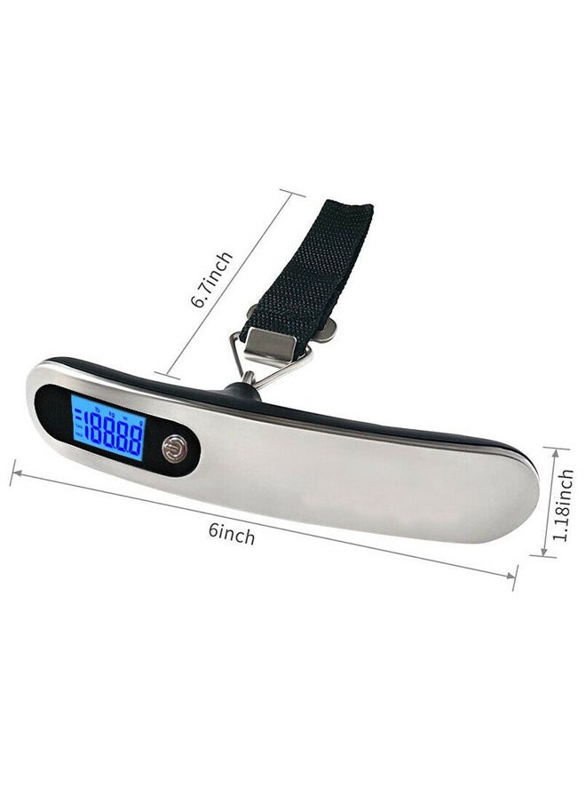 Generic - Digital Luggage Weight Scale Silver 50 Kg - Image 1
